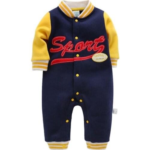 2020 New Fashion Baby Rompers Long Sleeve Baby Boy Girl Jumpsuits Clothing Set Newborn Baby Clothes Cotton Soft for 0-18 M