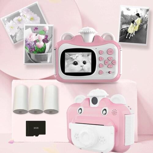 Mini Camera Kids Toy For Children Baby Photo Instant Printing Camera Kids Toys Parent-child Interactive Take Pictures Toys