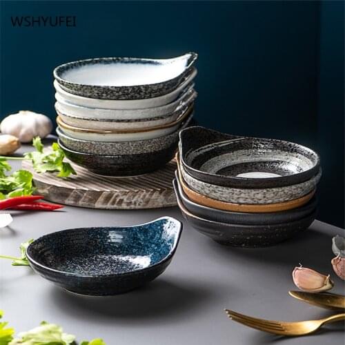 Smooth Japanese dessert bowls, exquisite high-priced tableware, lightweight and luxurious ceramic household snack bowls