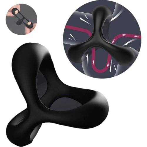 Male Cock Penis Rings Newest Delay Ejaculation Lock Ring Erection Sex Toys for Men Adults Penisring Man Dick Enlarger Rings