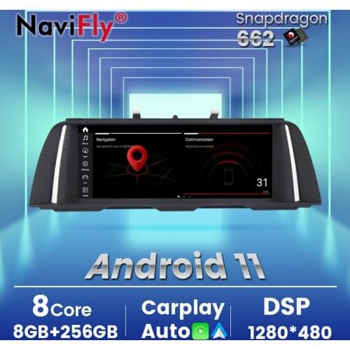 Top! 10.25" IPS Android 9 car multimedia player for BMW 5 Series F10 F11 520i 528i 525i 530i 535i (2011-2016) CIC/NBT