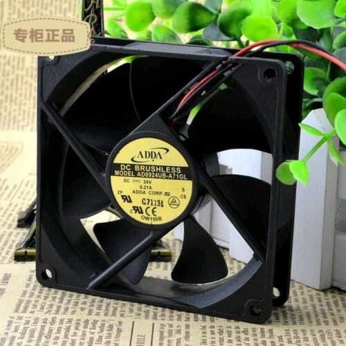 Original FOR ADDA AD0924UB-A71GL 24V 0.21A 9CM 9025 2-wire inverter Fan
