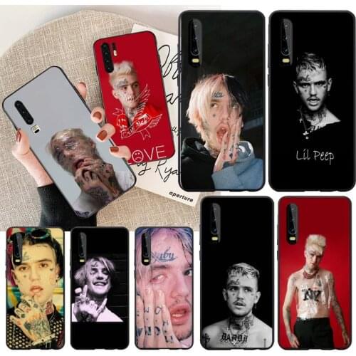 PENGHUWAN Lil Peep Black TPU Soft Phone Case Cover for Huawei Honor 20 10 9 8 8x 8c 9x 7c 7a Lite view