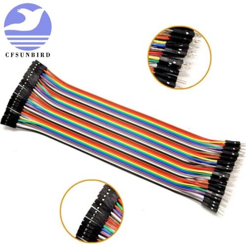 Male to female dupont line 400pcs dupont cable jumper wire dupont line 2.54MM 20cm