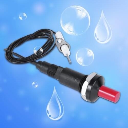 Piezo Spark Ignition Set With Cable 1000mm Long Push Button Kitchen Lighters Mar28