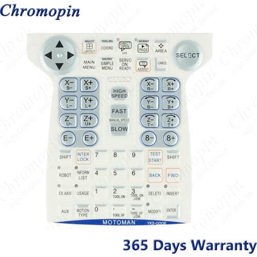 YKS-000E Membrane Film for Yaskawa MOTOMAN DX100 Robot Teach Pendant Membrane Overlay Foil