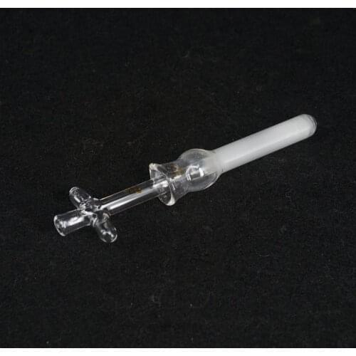 1ML Borosilicate Lab Glass Tissue Grinder Homogenizer Pour Spout Cross Handle