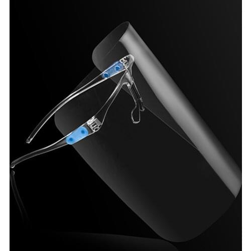 1Pcs Faceshield Transparent Full Face Cover Onion Goggles Safety Film Tools Anti-oil Anti-fog Kitchen Outside Use Cocina