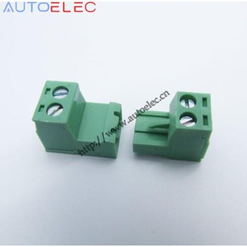 20pcs 5.08mm Pitch 2 Pins male&female Pins PCB Electrical Screw Terminal Block Connector wire terminals pin header &socket