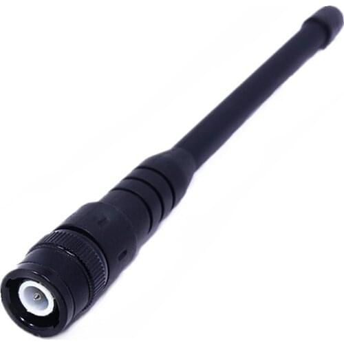 Abbree Dual Band VHF UHF Telescopic Antenna BNC Connector For Kenwood Walkie Talkie Baofeng ICOM Yaesu Radio