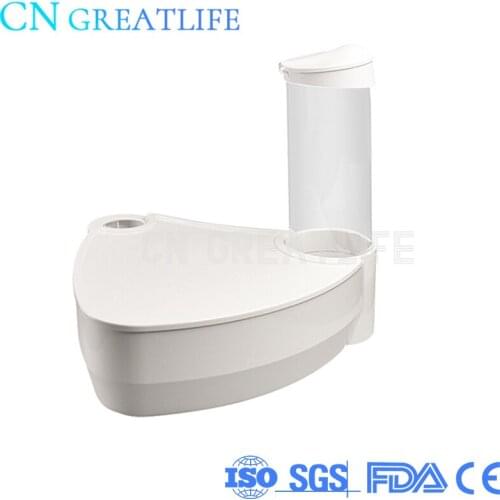 Dental Paper Accessories Dental Chair Scaler Tray Placed Additional Tissue Box Cup Storage Holder Tray Dentistry Holder