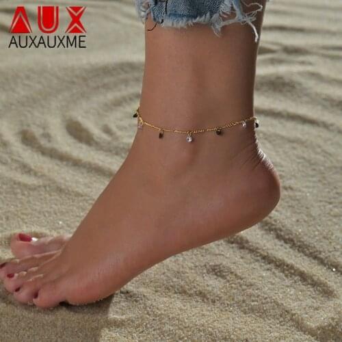 Auxauxme Bracelets On The Leg