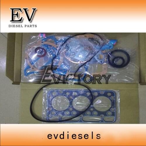 For Kubota D1403 piston ring + cylinder gasket set + crankshaft & con rod bearing