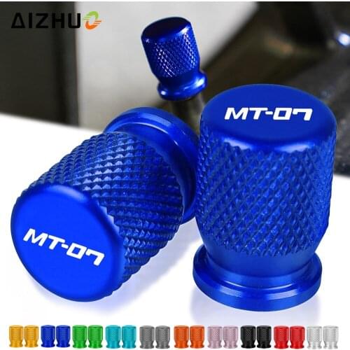FOR YAMAHA MT07 FZ-07 MT-07 2014-2021 2020 CNC Aluminum Motorcycle Tire Valve Air Port Cover Caps Tracer MT 07 TRACER GT 2020