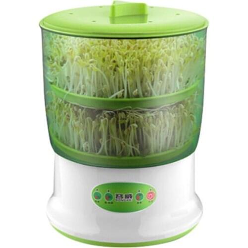 Home Use Intelligence Bean Sprouts Machine Large Capacity Thermostat Green Seeds Growing Automatic Bean Sprout Machine