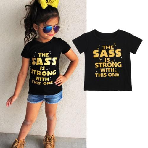 FOCUSNORM Summer T-shirts For Girls
