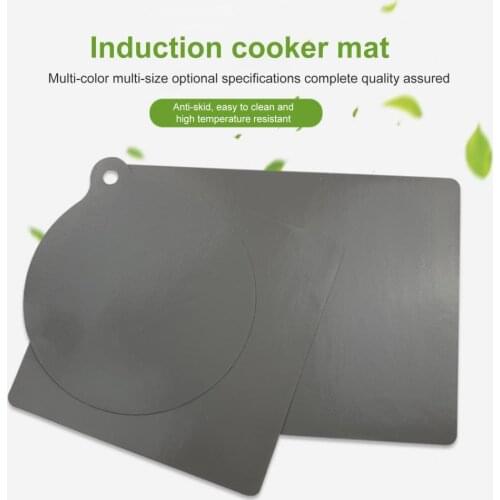 Pad Heat Insulated Non-Stick Silicone Induction Cooker Protector Mat Kitchen Tool