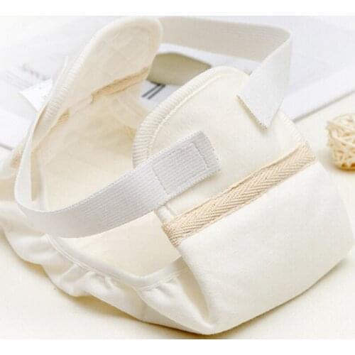 Newborn Diaper Pants Diaper New Baby Cotton White Diaper Three-dimensional Anti-side Leakage Cloth Diaper