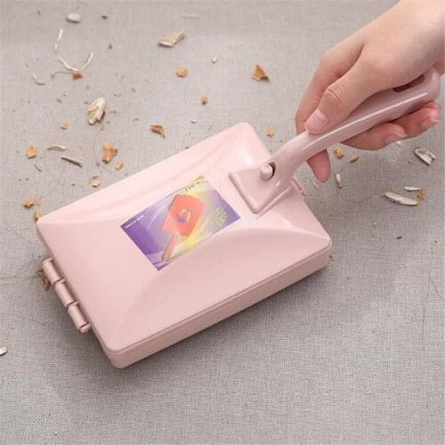 1PC Creative Carpet Brush Sweeper Handheld Sofa Bed Pet Hair Debris Crumb Dirt Fur Cleaner Roller Home Cleaning Tools