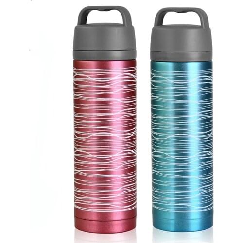 FISSMAN 350ml Vacuum Bottle Double Wall Stainless Steel Portable Thermos Flask