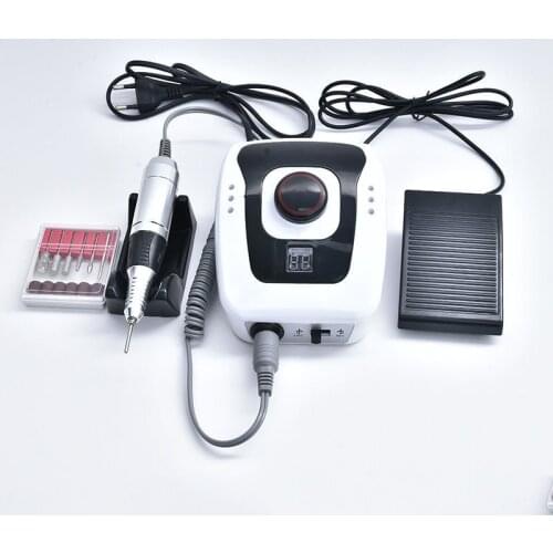 220V 35W Nail Polishing Machine 35000rpm High Speed Electric Nail Polishing and Polishing Machine Manicure Machine