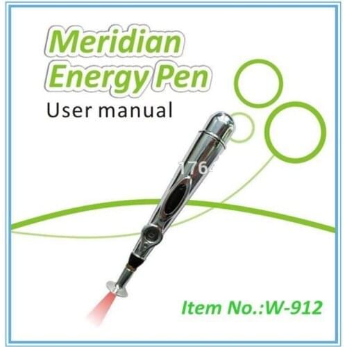 W-912 Health Monitors Equipamento Energy Meridians,Acupuncture Pen Electronic Chinese Traditional Physiotherapy Medicine Pen
