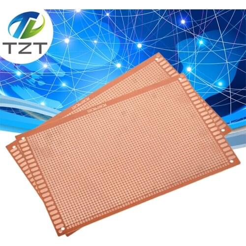 1pcs 12x18 cm 12*18cm Single Side Prototype 2.54mm PCB Breadboard Universal Experimental Bakelite Copper Plate Circuirt Board
