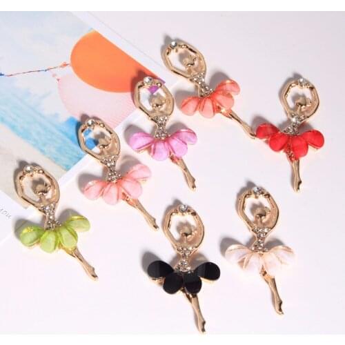 100PCS/LOT dance girl crystal rhinestone button embellishment for DIY phone case flatback 54X24mm(BTN-5712)