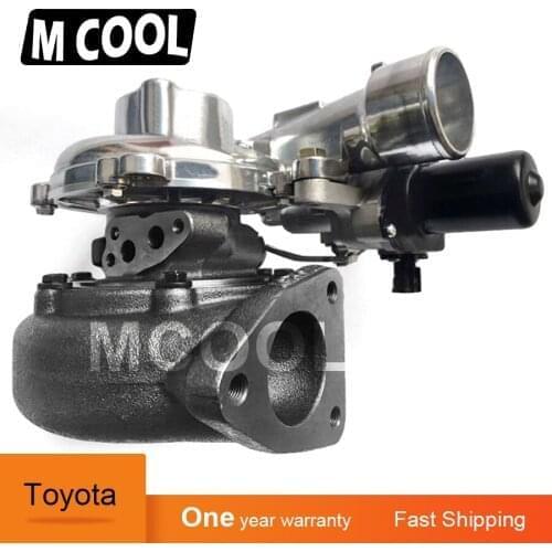 For Free Shipping Turbo For 17201-0L040 17201-30110 1720130110 CAR TOYOTA HILUX LAND CRUISER PRADO VIGO FORTUNER 3.0 LTR D4-D