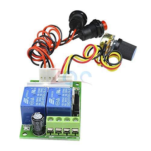 DC 12V 24V 3A 21kHz PWM DC Motor Speed Regulator Controller Adjustable Speed Control Reversible Relay Module 6V-28V 1203BS