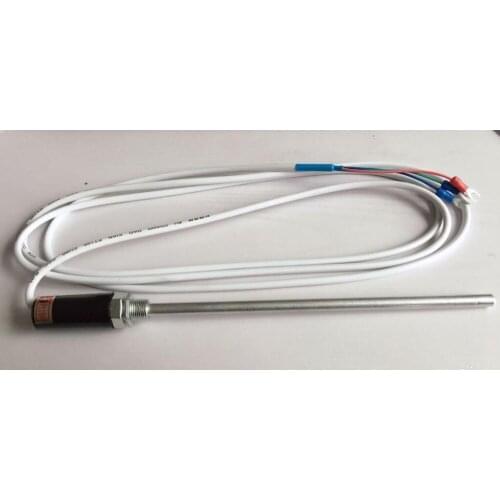 WZP-187 PT100 type 1m cable 100mm probe head RTD temperature sensor -50~450 Degrees Celsius