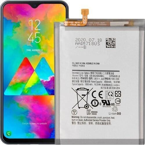 EB-BG580ABU Battery For Samsung Galaxy M20 M205 SM-M205F SM-M205M Battery Replacement Repair Part
