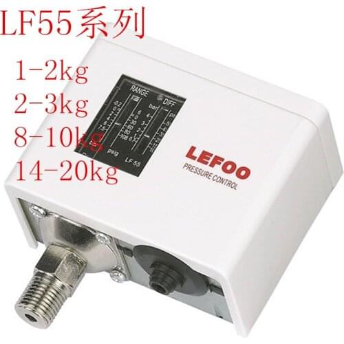 LF55 Screw Air Compressor Compressor Hydraulic Pressure Switch, Steam Pressure Switch, Water Pressure Controller