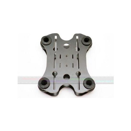 Fiberglass carbon drone model aircraft flight control gimbal A4 4 ball shock absorber 85 * 70 * 20mm card