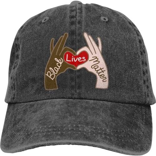 Black Lives Matter Anti Racist Baseball Cap cowboy hat Peaked cap Cowboy Bebop Hats Men and women hats