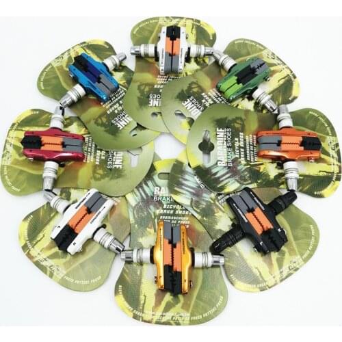 Bicycle V Brake Shoe Set 412/SP8/birdy For Brompton Folding Bike V Brake Caliper Shoes Bicycle Brake Shoe Taiwan