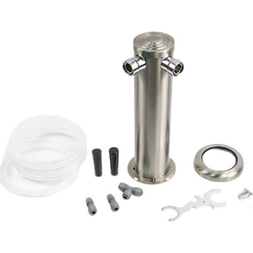 DOUBLE TAP BRUSHED STAINLESS FONT KIT