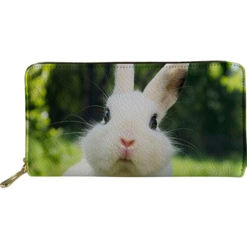 Noisydesigns Women's White Wallets