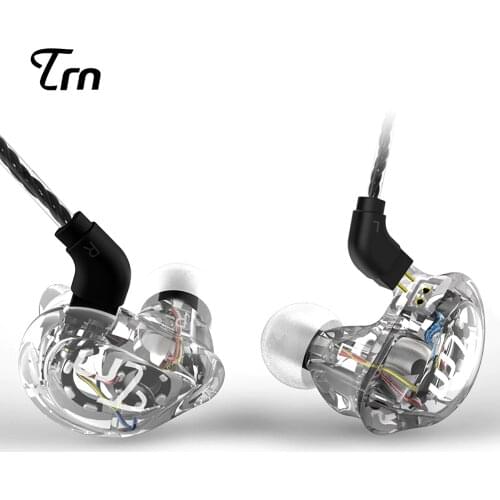 2017 Newest TRN V10 2DD+2BA Hybrid In Ear Earphone HIFI DJ Monitor Running Sport Earphone Earplug Headset With 2PIN Cable