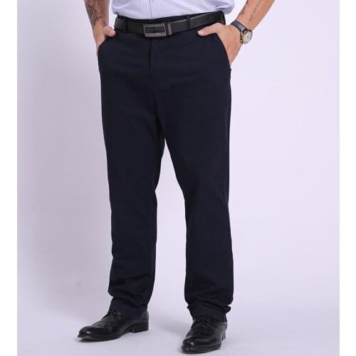 10XL 9XL 8XL 2020 NEW Men Business Casual Loose Long Pants plus size Black Blue Male Super Large Comfortable Trousers Plus Size