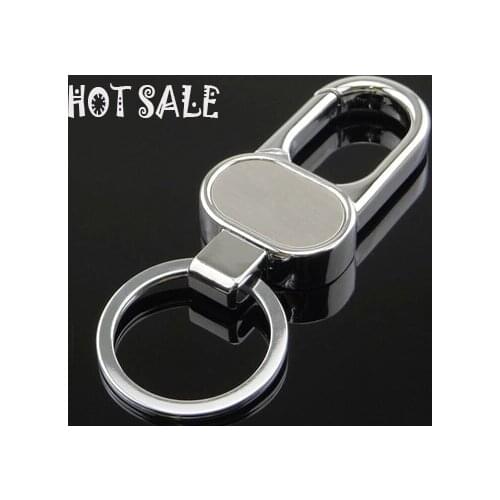 New arrival Stainless Steel key chain Spring Car keychain Couple Keyring For Men/Women