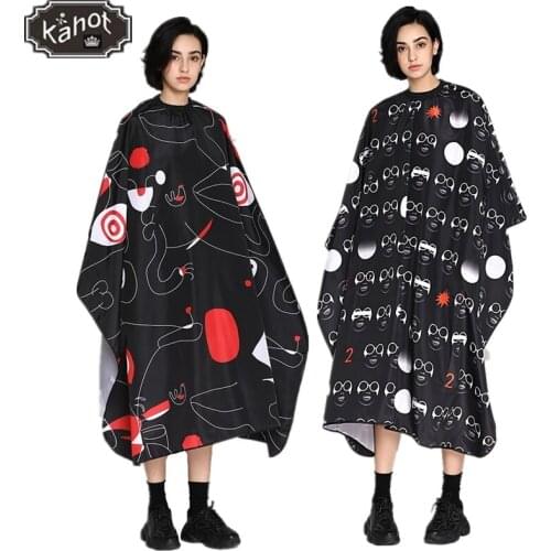 Hair Salon Hair Stylist Fashion Trendy Haircut Perm Dye Cape Waterproof Non-Stick Hair Apron Barber Shop Hairdresser Tools