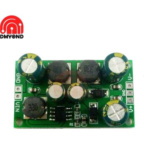 8W Boost-Buck Dual +- Voltage Board 3-24V to 5V 6V 9V 10V 12V 15V 18V 24V Inverter & Converter for ADC DAC LCD op-amp Speaker