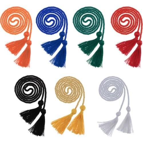 Graduation Honor Cord Solid Color Graduation Tassel Honor Cord 67inch