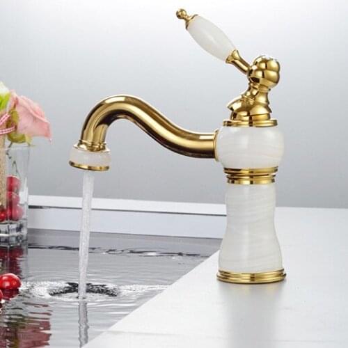 Bowlder bathroom basin mixer tap with high quality deck mounted golden bathroom basin sink water faucet