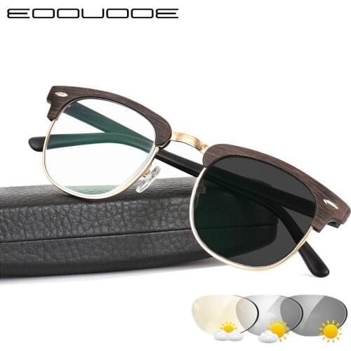 Sun Photochromic Frame Reading Glasses Men Women Hyperopia Presbyopia TR90 Glasses with Diopters 1 .25 1.5 1.75 1.0
