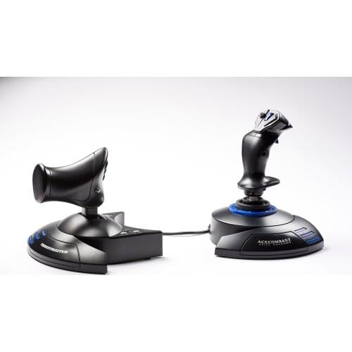 Tumaster hotas4 air battle AC7 war thunder DCS two handed flight rocker support PS4