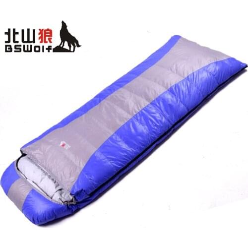 Outdoor down sleeping bag thickening thermal ultra-light duck down envelope camping portable