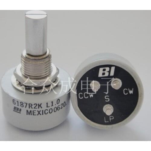 [VK] BI 6187R2KL1.0 MEXICO single turn conductive plastic potentiometer angle sensor genuine switch