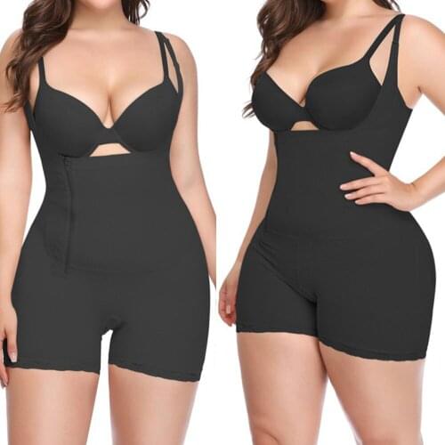 NEMOLEMON Womens Shapewear Body Shaper Slimming waist trainer Tummy Control Bodysuit Postpartum Recover Underbust Corset Butt